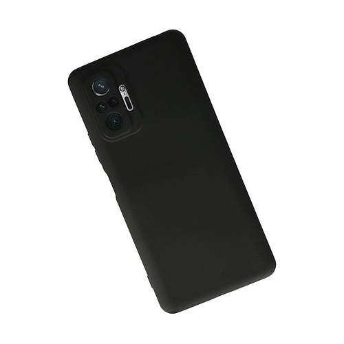 Redmi Note 10 Pro K�l�f Nano i�i Kadife Silikon - Siyah