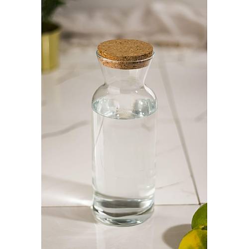 Mantar Kapakl� Karaf & S�rahi 1.5 Lt (Buzdolab� Kapak Raf�na S��ar)