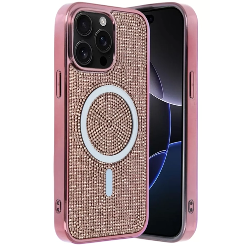 iPhone 12 Pro Helen Magsafe Kapak - Pembe