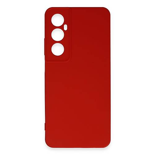 Realme C65 K�l�f First Silikon - K�rm�z�