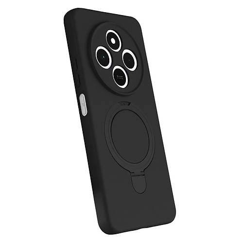 Redmi 14C Regal Magsafe Standl� Kapak - Siyah