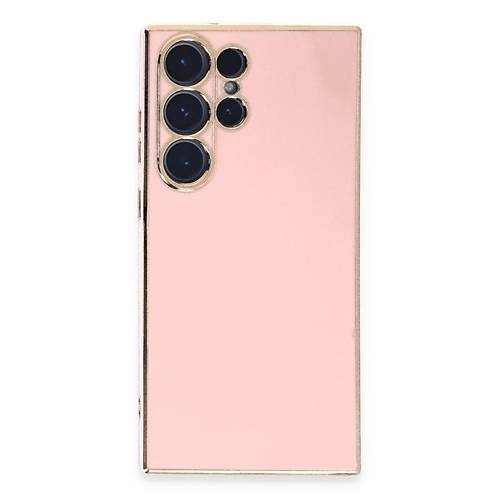 Galaxy S23 Ultra K�l�f Volet Silikon - Pembe