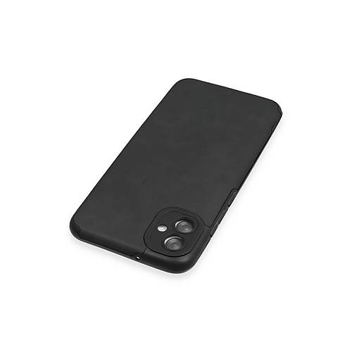 Galaxy A04E K�l�f Loop Deri Silikon - Siyah