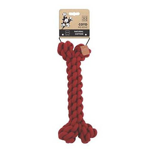 Coto �rg� Kemik K�pek Oyunca�� K�rm�z� 30 Cm