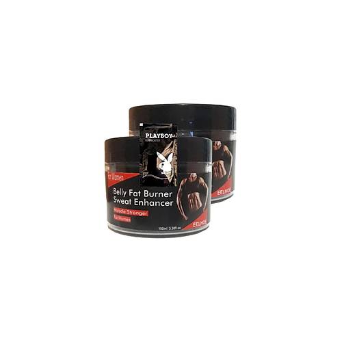 Belly fatBurner Sweat Enhancer Kad�nlar i�in krem 2x100 ml + 1 Adet Jel ile