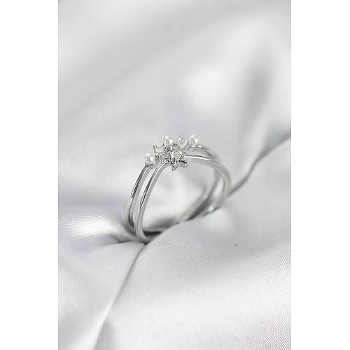 G�m�� Renk �ncili Y�ld�z Model Zirkon Ta�l� Kad�n Y�z�k