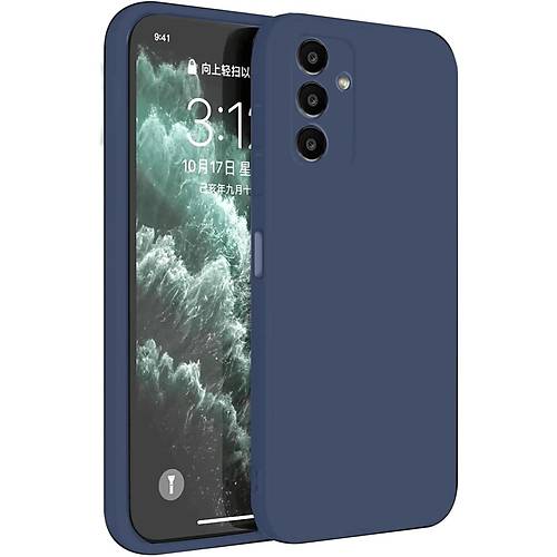 Galaxy S23 FE K�l�f First Silikon - Lacivert