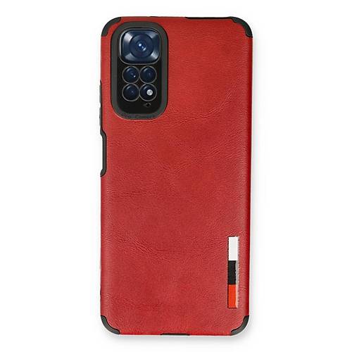 Redmi Note 11 K�l�f Loop Deri Silikon - K�rm�z�
