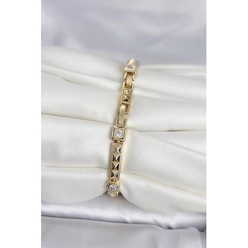 Xuping Punta Model Gold Renk Kad�n Bileklik