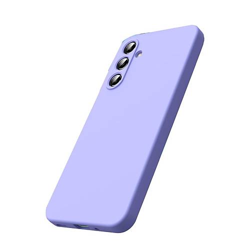 Galaxy S25 FE Nano i�i Kadife Silikon - Lila
