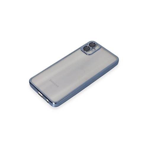 Galaxy A05 K�l�f Razer Lensli Silikon - Lacivert