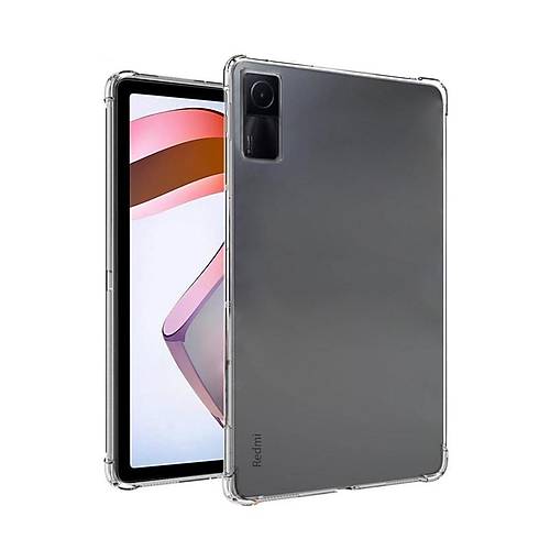 Redmi Pad Pro 12.1 K�l�f Anti Shock Tablet Silikon - �effaf