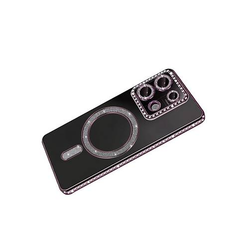 Redmi Note 13 Pro 4G Joke Simli Magneticsafe K�l�f - Pembe