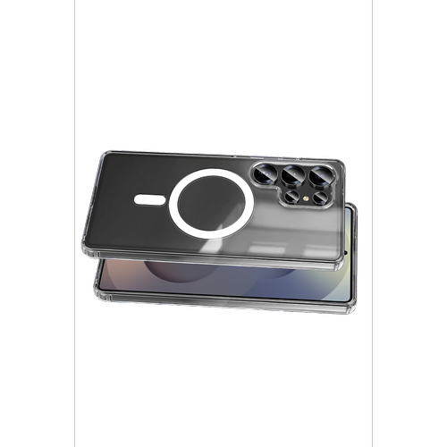Galaxy S25 Ultra K�l�f Magneticsafe �effaf Silikon - �effaf