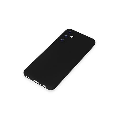 Galaxy M14 5G K�l�f Nano i�i Kadife Silikon - Siyah