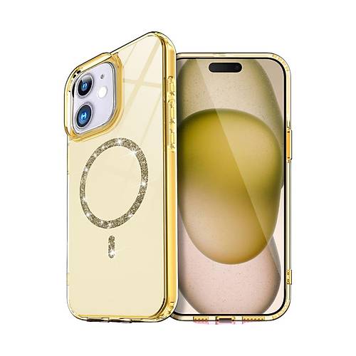 iPhone 12 Live Diamond Magsafe Kapak - Sar�