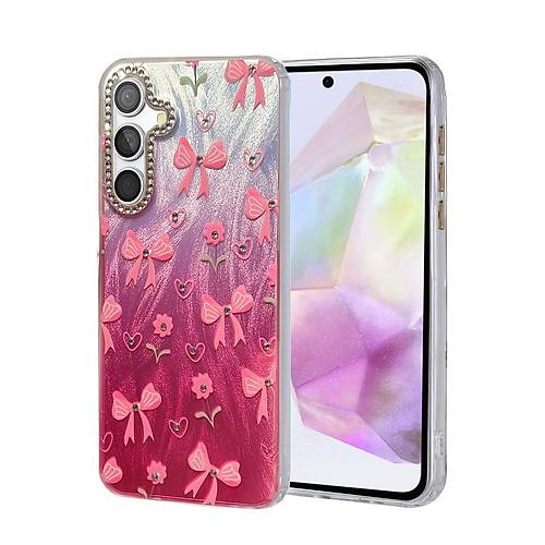 Galaxy A35 5G K�l�f Blade Aynal� Desenli Kapak - Desen 3