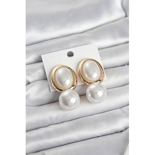 Pirin� Gold Renk Model �ncili Kad�n K�pe