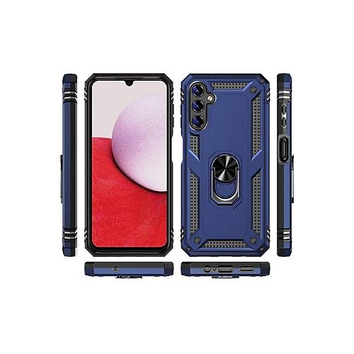Galaxy A04S K�l�f Sofya Y�z�kl� Silikon Kapak - Rose