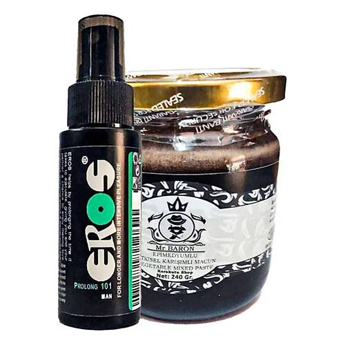 Eros Pro 101 B�y�k Boy Sprey 60 ml Mr Baron Erkeklere �zel 240 gr