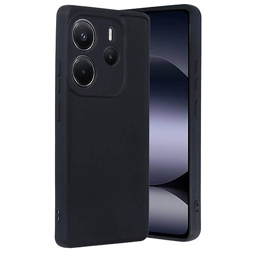 Redmi Note 14 4G K�l�f Aras Deri Kapak - Siyah
