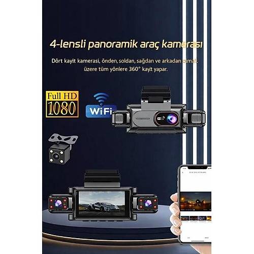 360 WiFi Quad Ara� Kameras�