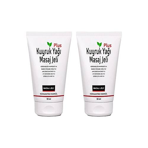 Kuyruk Ya�� Masaj Jeli Plus 2 Adet 50 ml Konsantre Form�l