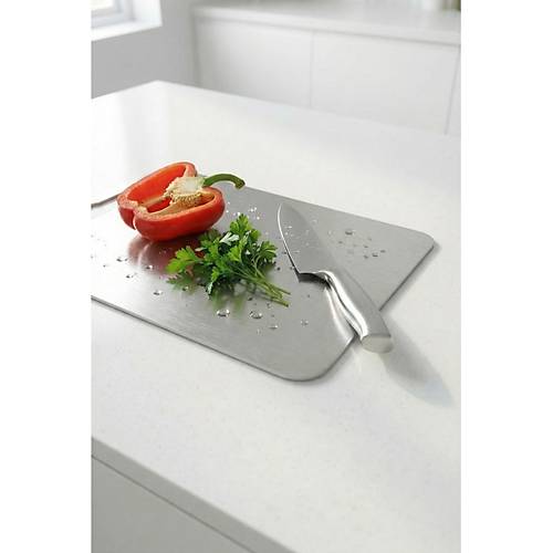 Antibakteriyel K�f �nleyici Paslanmaz �elik Kesme Mat� 20x30 cm