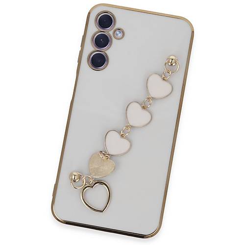 Galaxy A24 4G K�l�f Esila Silikon - Beyaz