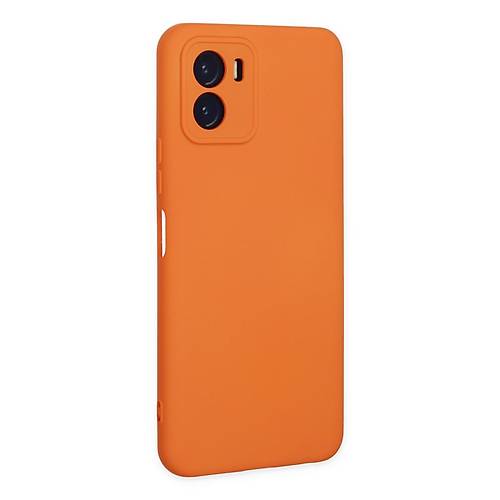 Y15S K�l�f Nano i�i Kadife Silikon - Turuncu