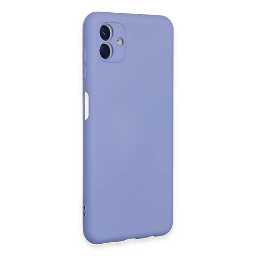 Galaxy A04E K�l�f Nano i�i Kadife Silikon - Lila