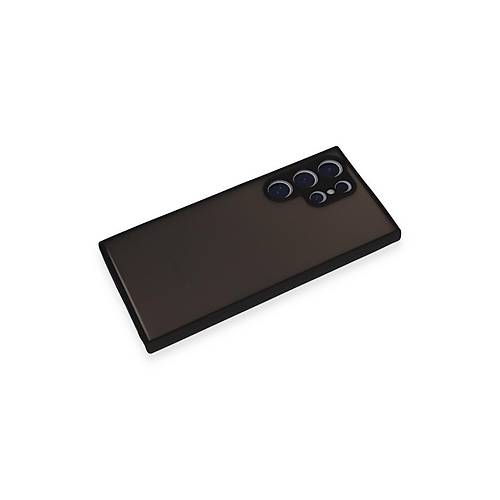 Galaxy S24 Ultra K�l�f Montreal Silikon Kapak - Siyah