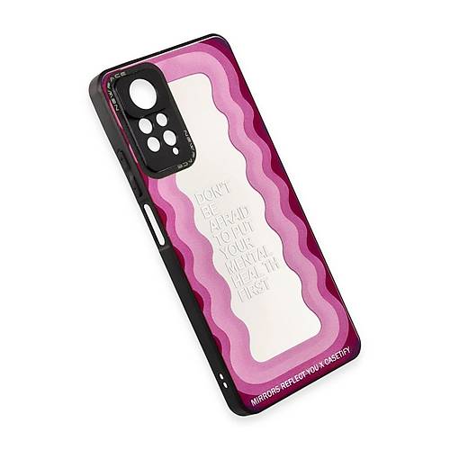 Redmi Note 11 Pro K�l�f Mirror Desenli Kapak - Mirror - 11