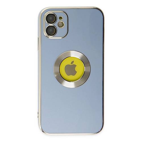 iPhone 12 K�l�f Store Silikon - Sierra Blue