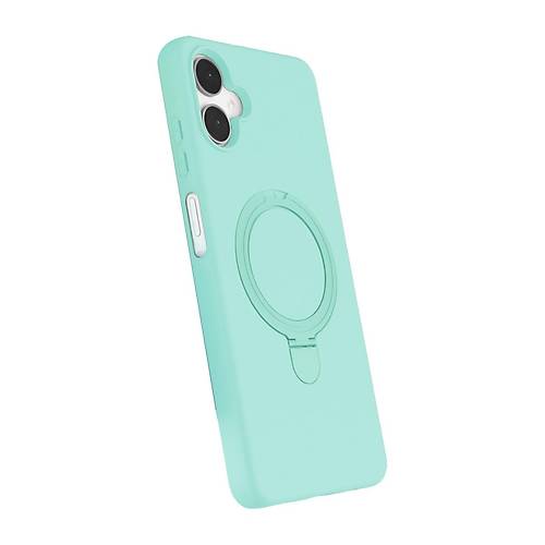 Galaxy A06 Regal Magsafe Standl� Kapak - Su Ye�ili