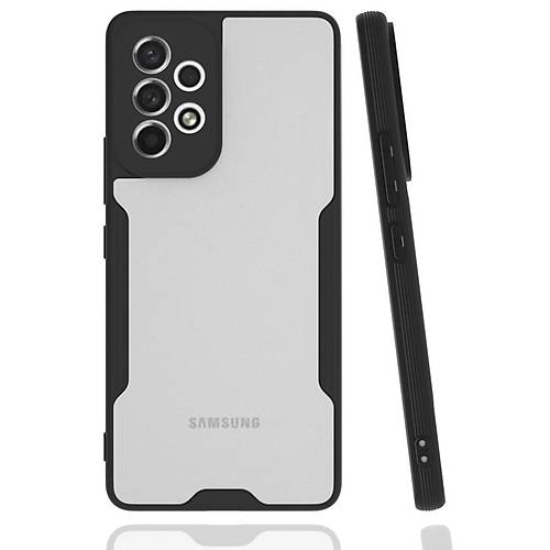 Galaxy A33 5G K�l�f Platin Silikon - Siyah