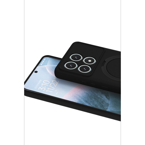 Poco X6 Pro Regal Magsafe Standl� Kapak - Siyah