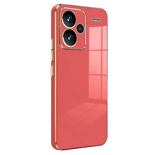 Redmi Note 13 Pro Plus K�l�f Volet Silikon - K�rm�z�