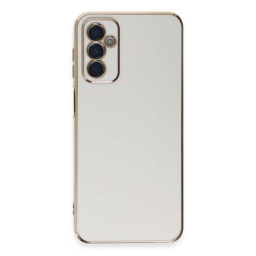 Galaxy A14 4G K�l�f Volet Silikon - Beyaz