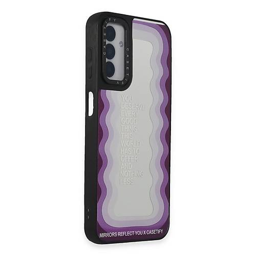 Galaxy M14 5G K�l�f Mirror Desenli Kapak - Mirror - 5