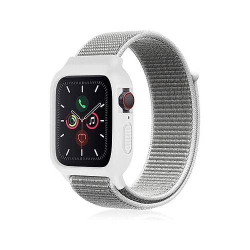 Watch 38mm Has�rl� C�rtc�rtl� Kasal� Kordon - Beyaz