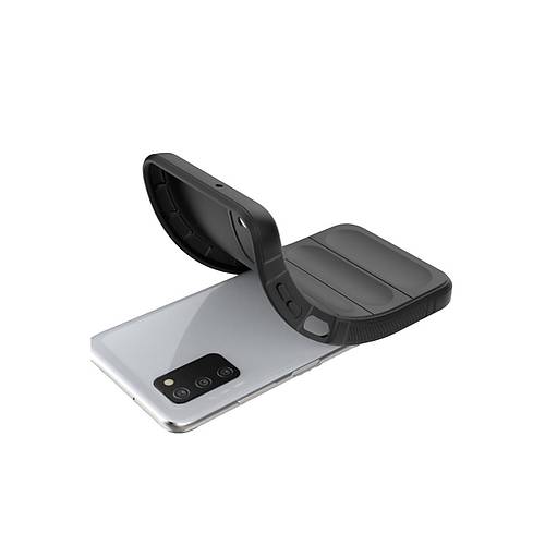 Galaxy A03S K�l�f Optimum Silikon - Siyah
