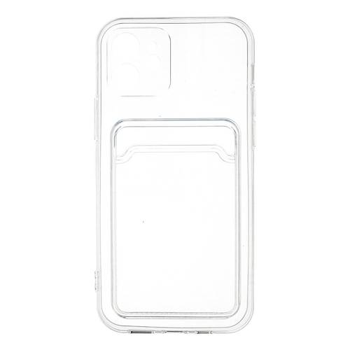iPhone 12 K�l�f Kart �effaf Silikon - �effaf