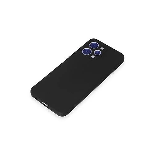 Redmi 12 K�l�f First Silikon - Siyah