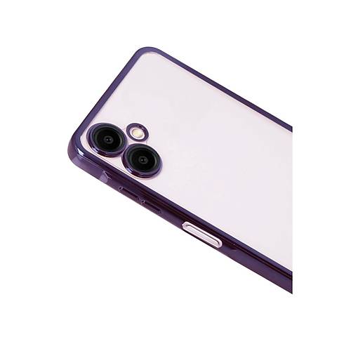 Galaxy A07 4G Razer Lensli Silikon - Mor