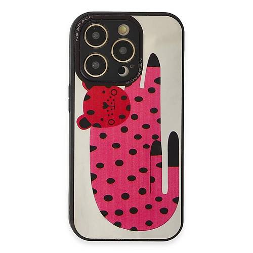 iPhone 12 Pro K�l�f Mirror Desenli Kapak - Mirror - 12