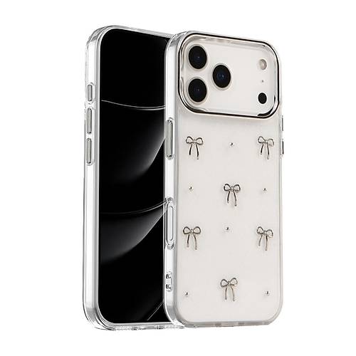 iPhone 17 Pro Fiyonk Desenli Kapak - Desen 5
