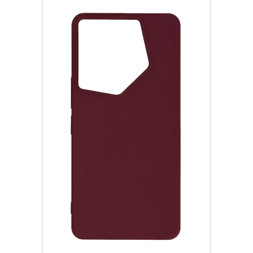 Camon 20 Pro 5G K�l�f First Silikon - Bordo
