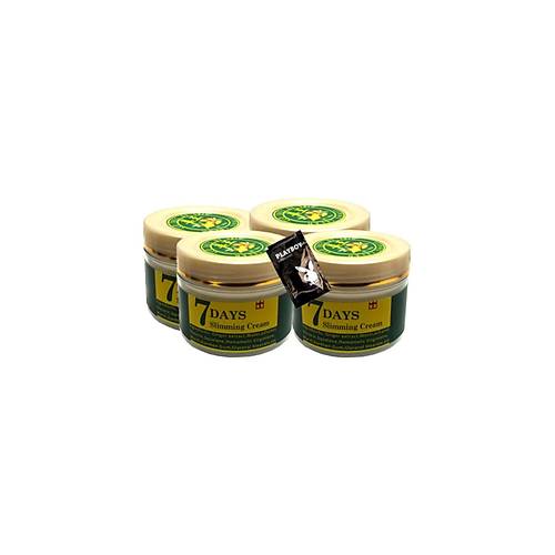 7 Days 4x100 ml Ginger Miracle Slimming Cream S�k�la�t�r�c�+1 ad Jel ile