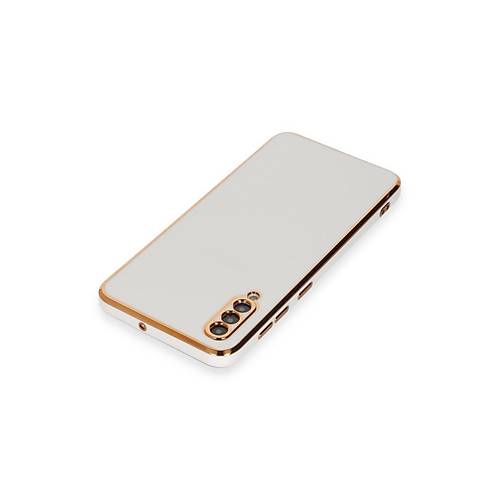 Galaxy A50 K�l�f Volet Silikon - Beyaz